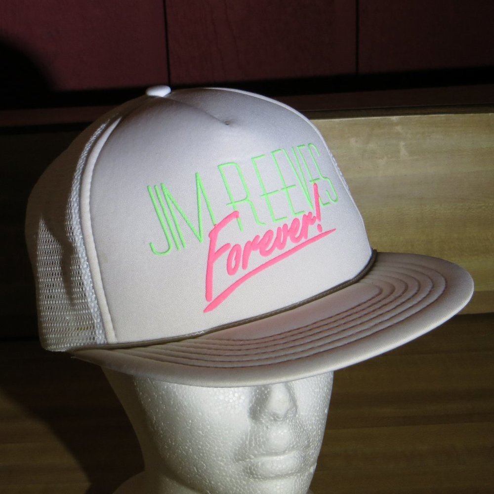 Jim Reeves Forever Hat Country Music Trucker Cap